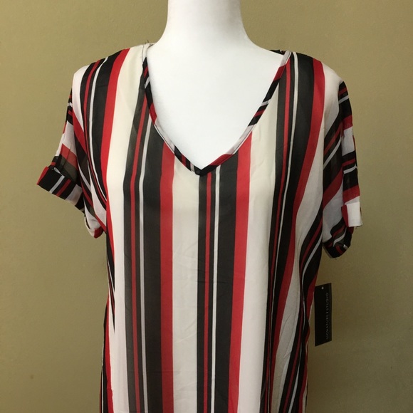 Striped dress new with tags - Picture 2 of 7